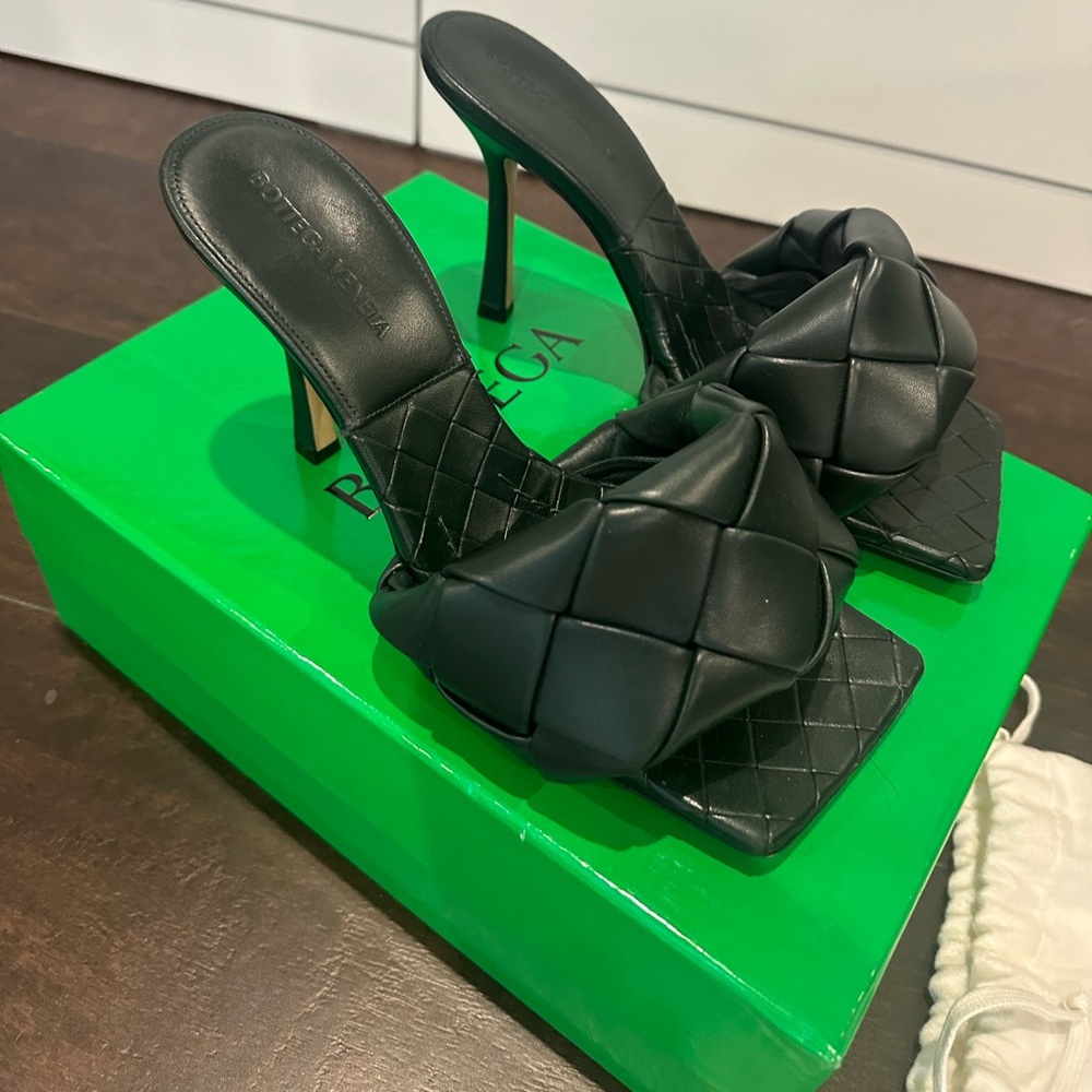 Bottega Veneta Lido Mule Heels